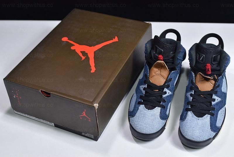 Air Jordan 6 AJ6 - Washed Denim