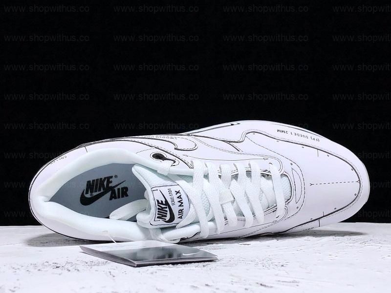 NikeAir Max 1 Tinker - Schematic White