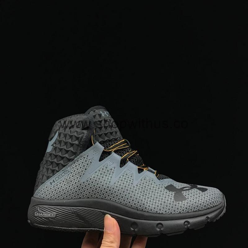 Under Armour x Project Rock Delta Training Shoes - Grey/Black