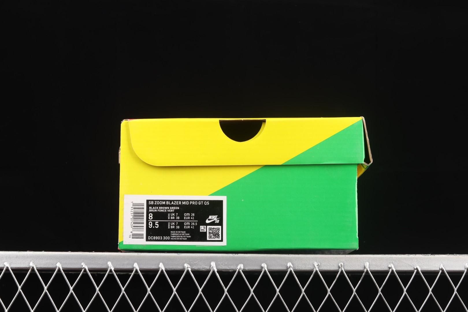 NikeMens SB Zoom Blazer Mid PRM - Noble Green