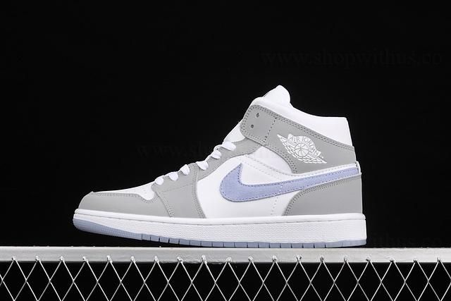 Air Jordan 1 AJ1 Mid - Wolf Grey