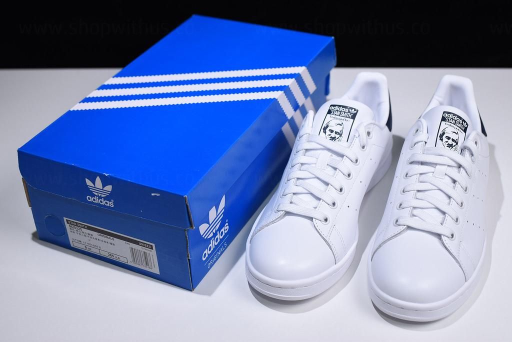 adidasOriginals Stan Smith - White/Collegiate Navy