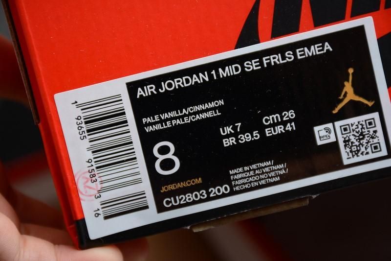 Air Jordan 1 AJ1 Mid - Fearless Maison Chateau Rouge