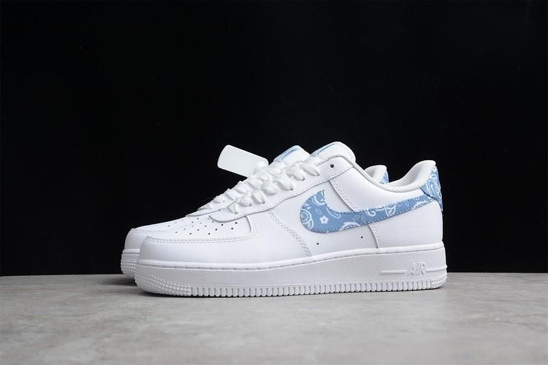 NikeAir Force 1 AF1 Low Worn Blue