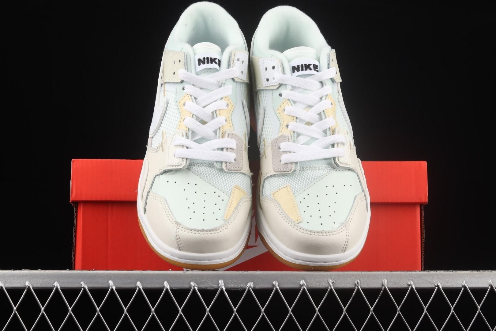 NikeMens Dunk Low Scrap - Sea Glass