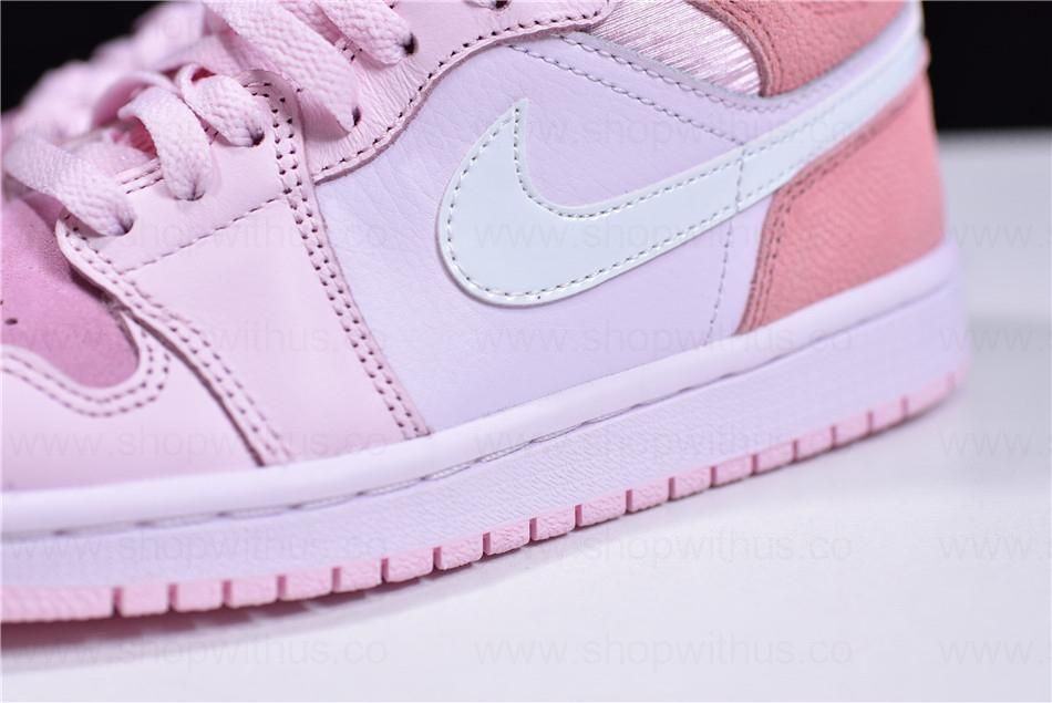 WMNS Air Jordan 1 Mid AJ1 - Digital Pink