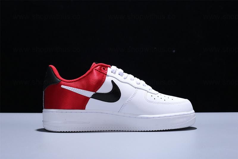 NikeAir Force 1 AF1 Low NBA - White/Red