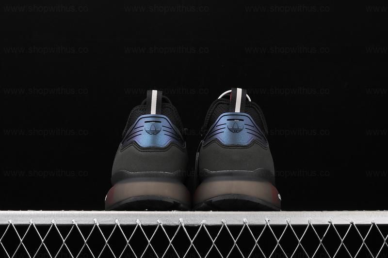 adidasMen's ZX 2K Boost - Black Iridescent