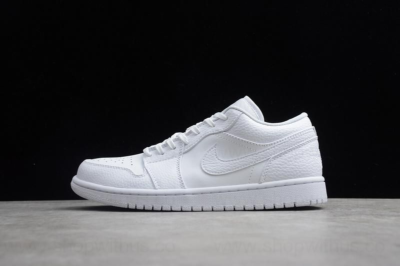 Air Jordan 1 AJ1 Low Triple White