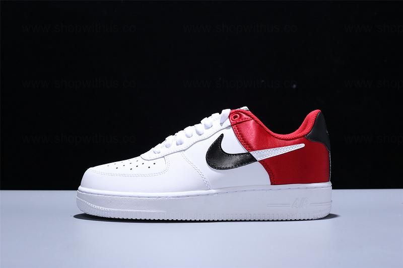 NikeAir Force 1 AF1 Low NBA - White/Red