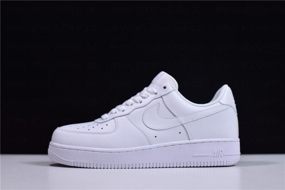 (Synthetic Leather) NikeAir Force 1 AF1 Low - White