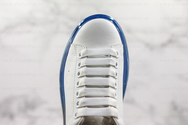 Alexander McQueen Oversized Gradient Sole - White/Blue