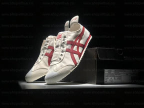 Onitsuka Tiger Mexico 66 SLIP-ON - Cream/Classic Red
