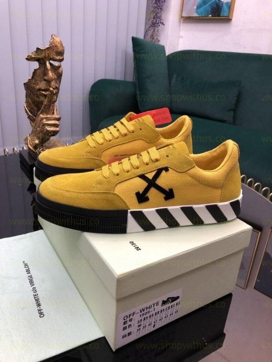 Off-White Vulc Low - Yellow