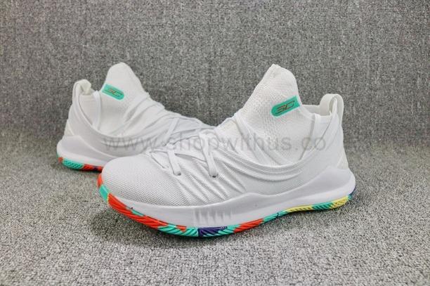 Under Armour Curry 5 - White Confetti