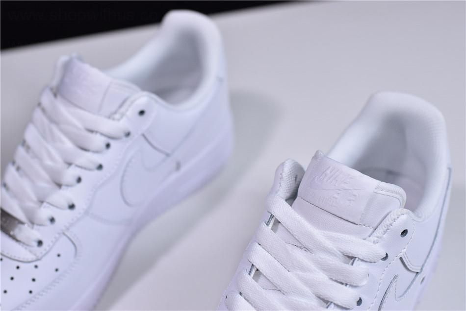 Nike air best sale white leather