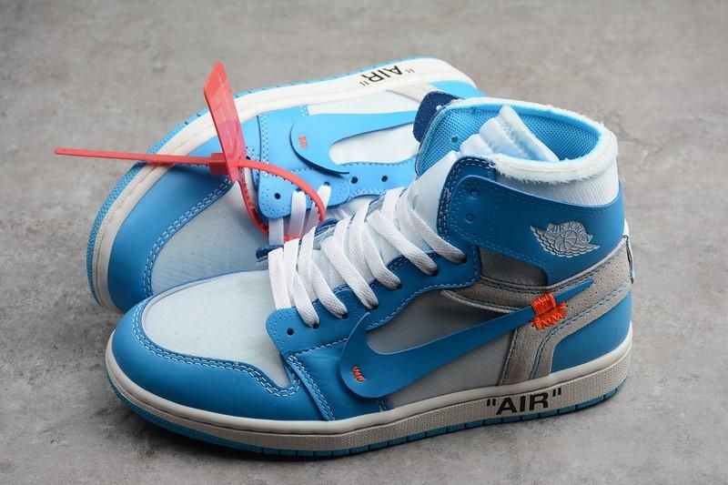 Off White x Air Jordan 1 AJ1 Retro High OG - UNC