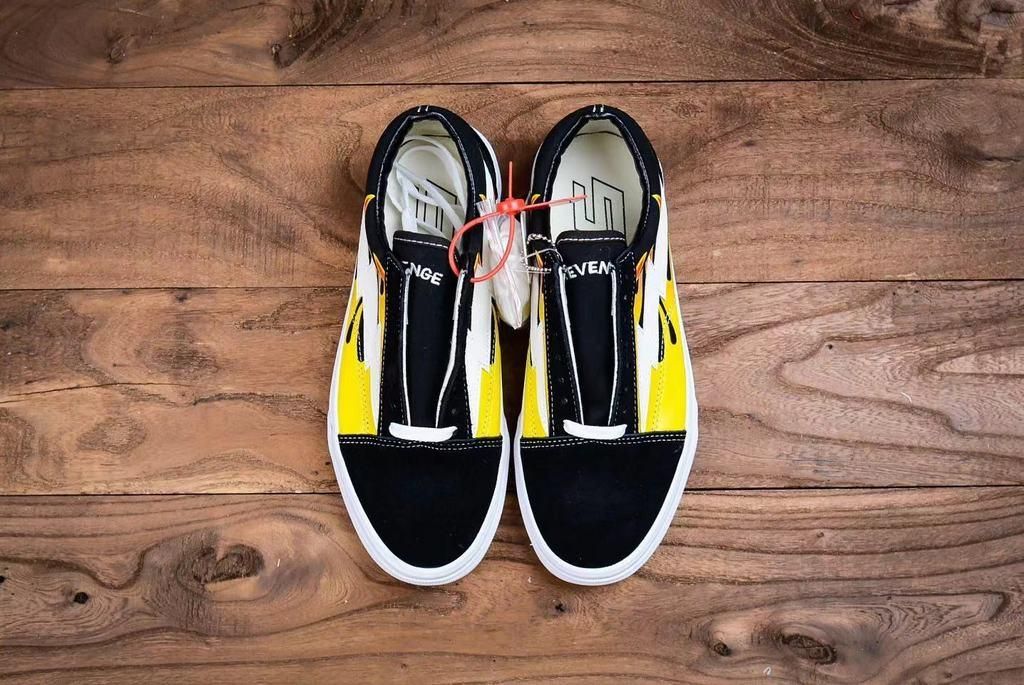 Revenge X Storm Low Top - Black Flame