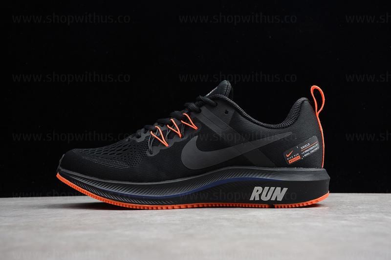 NikeMen's Air Zoom Structure 15 - Black/Orange