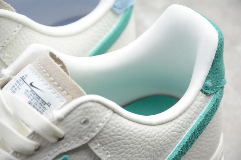 NikeMens Air Force 1 AF1 Vandalized - "Sail Mystic Green"