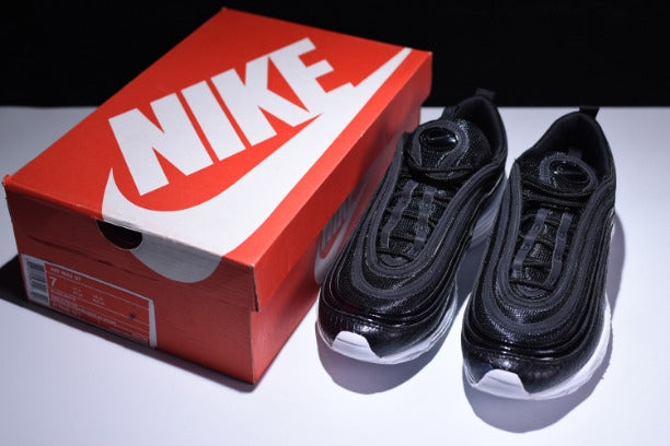 NikeMen's Air Max 97 - Black/Black/White