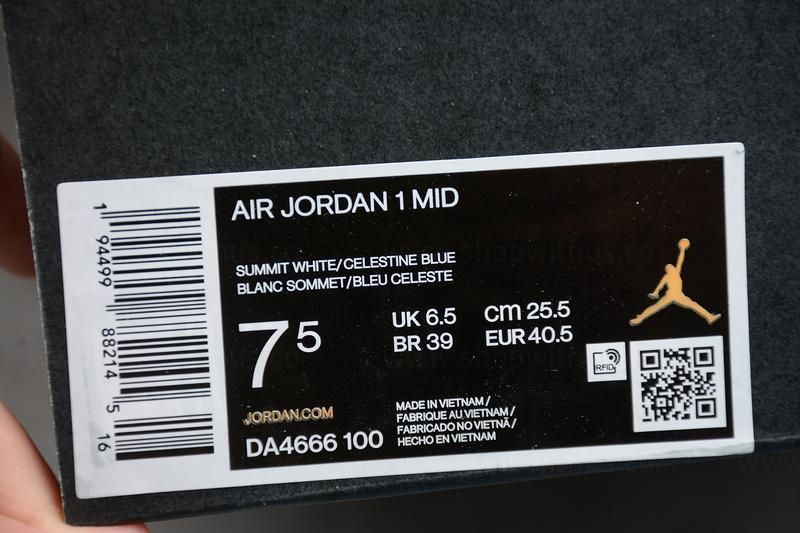 Air Jordan 1 AJ1 Mid SE - Light blue