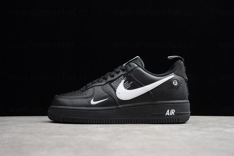 NikeWMNS Air Force 1 AF1 Low Utility - Black/White