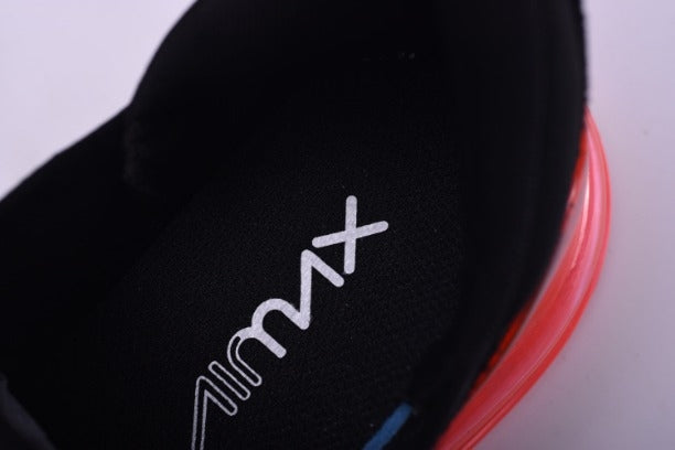 NikeMen's Air Max 270 - Black/Hot Punch/Black