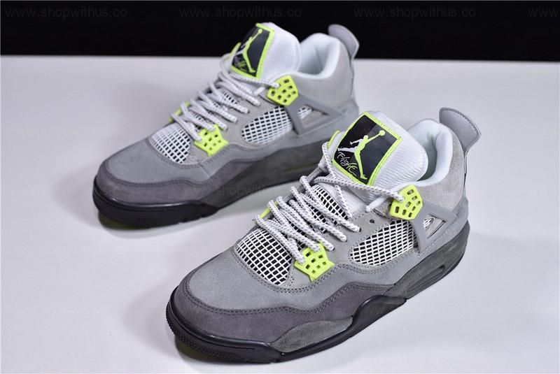 Air Jordan 4 AJ4 Retro SE - Neon