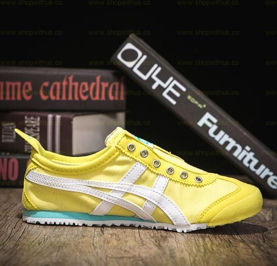 Onitsuka tiger cheap slip on yellow