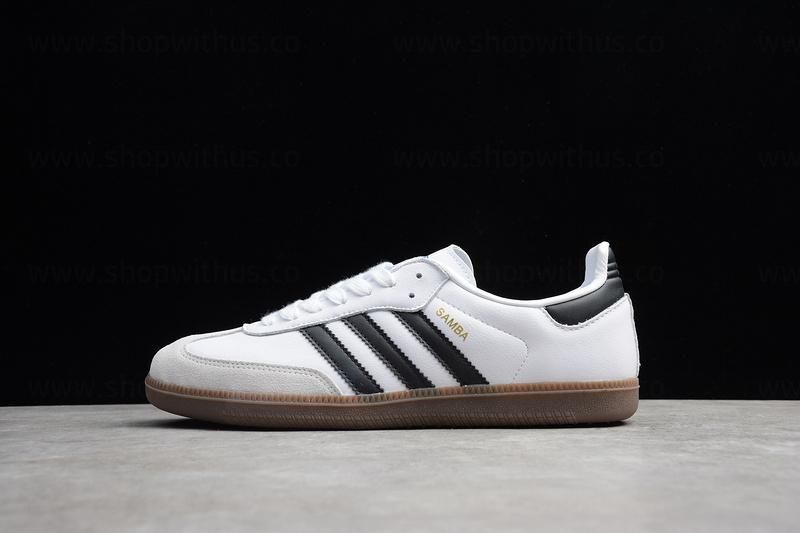 adidasOriginals Samba - White/Black Gum