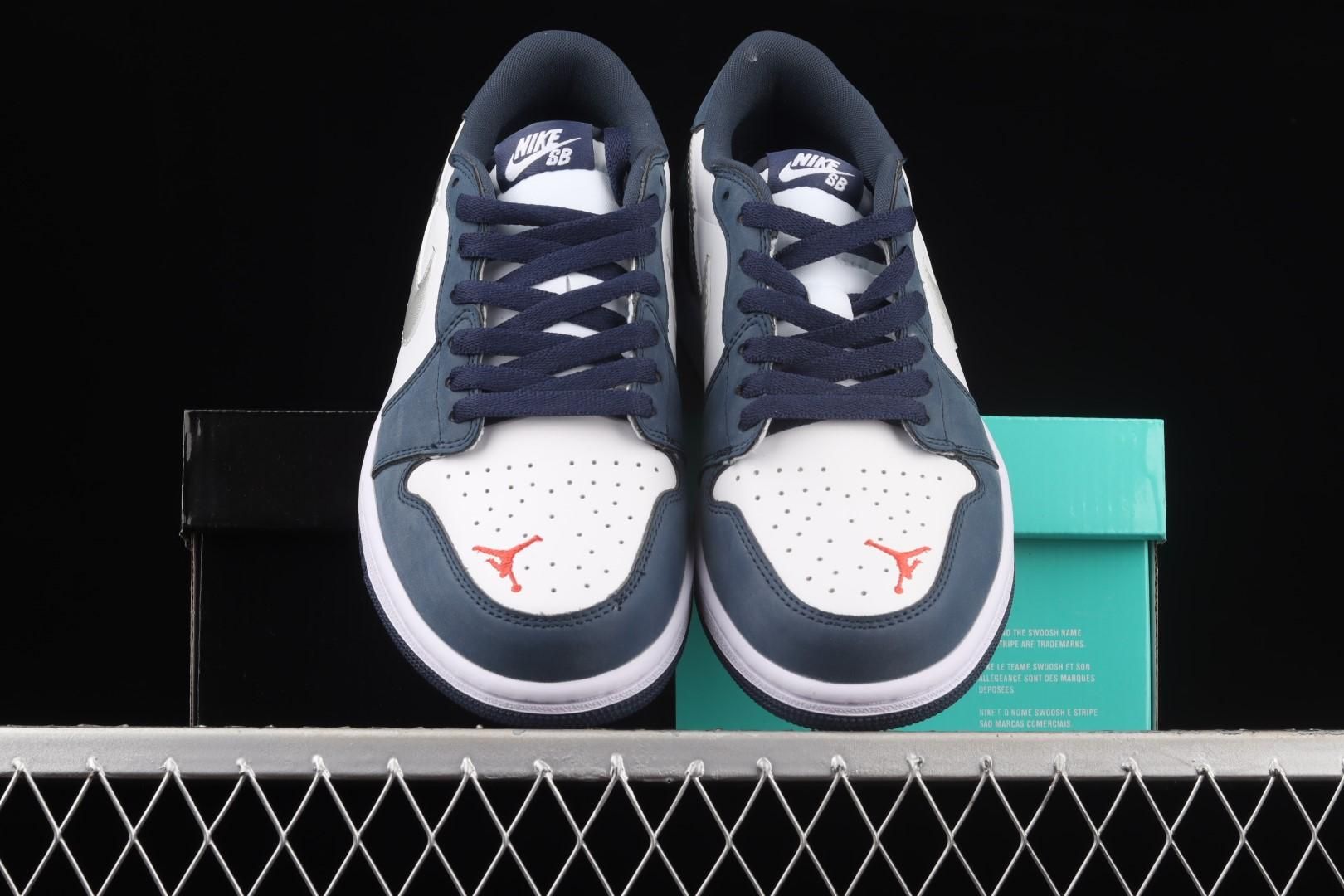 NikeSB x Air Jordan 1 AJ1 Low - Midnight Navy