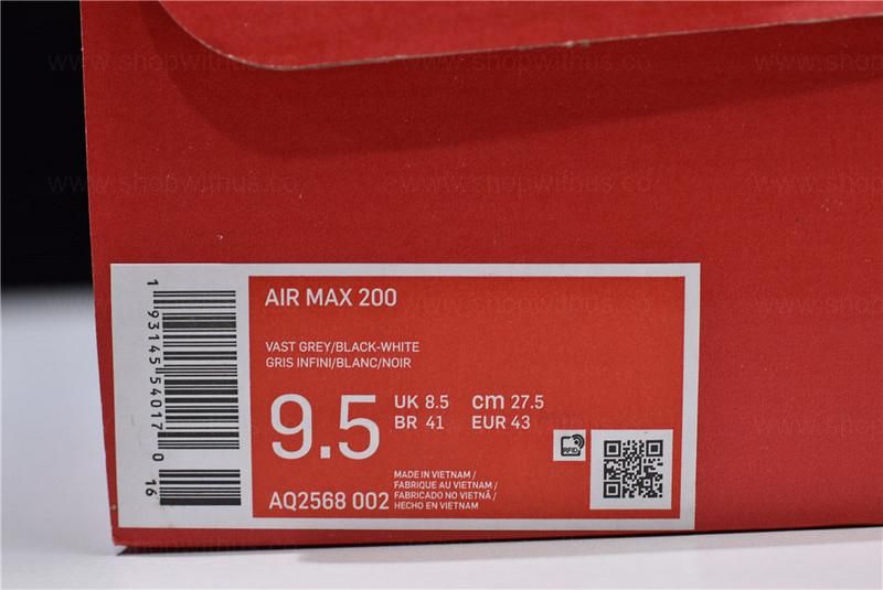 NikeAir Max 200 - Vast Grey