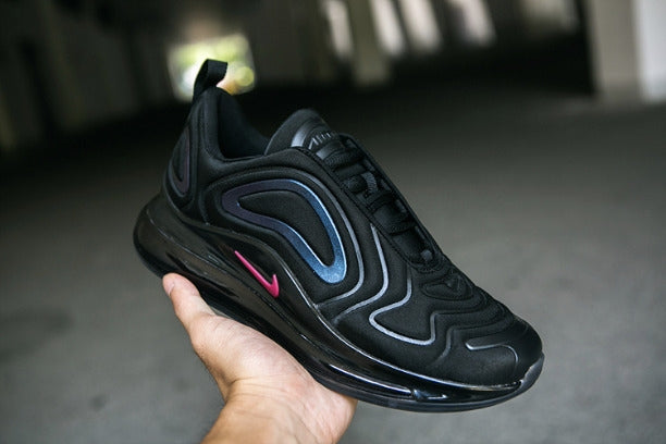 NikeMen's Air Max 720 - Black/Purple/Pink