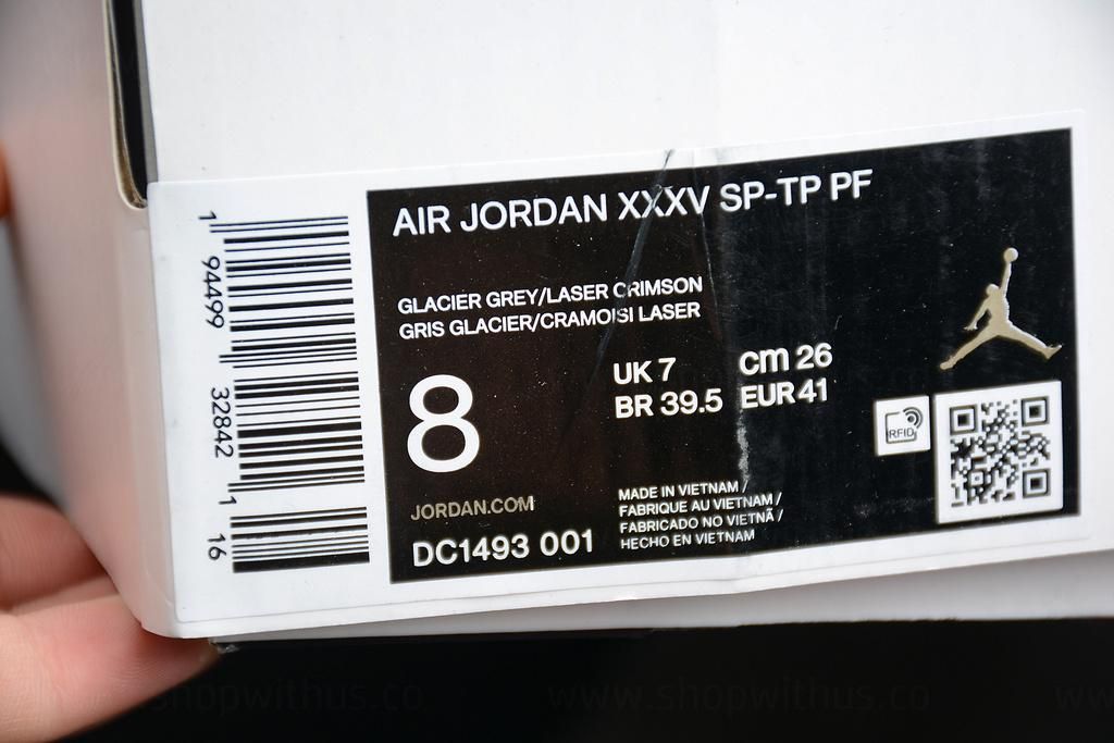 Air Jordan 35 AJ35 - Center of Gravity