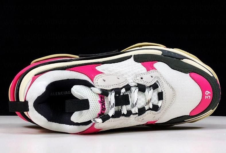 WMNSBalenciaga Triple S - Black/Pink