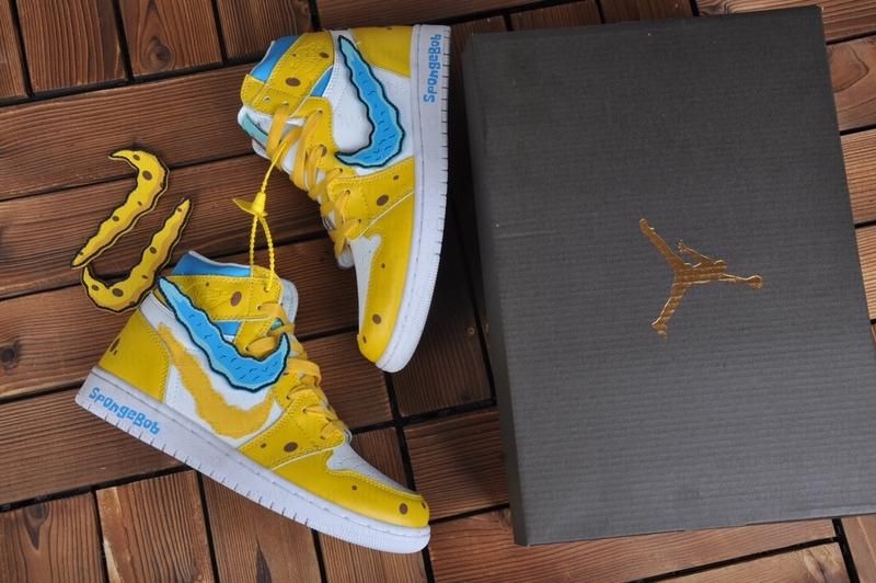 Air Jordan 1 AJ1 - Spongebob