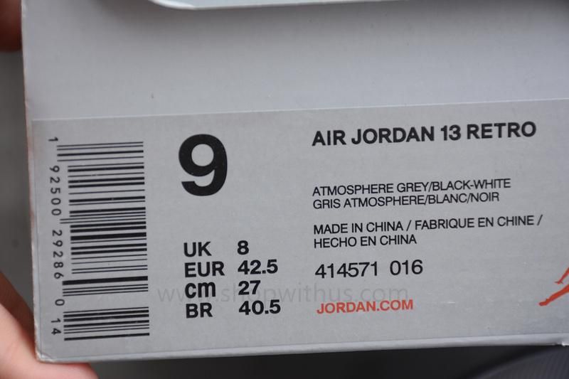 Air Jordan 13 AJ13 - Atmosphere Grey