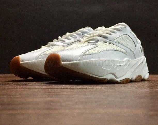 adidasMen's YEEZY Boost 700 - White/Gum