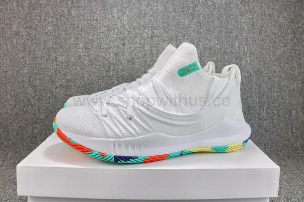 Under Armour Curry 5 - White Confetti