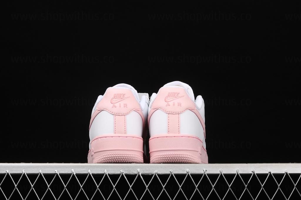 NikeAir Force 1 AF1 Low - White/Pink Foam