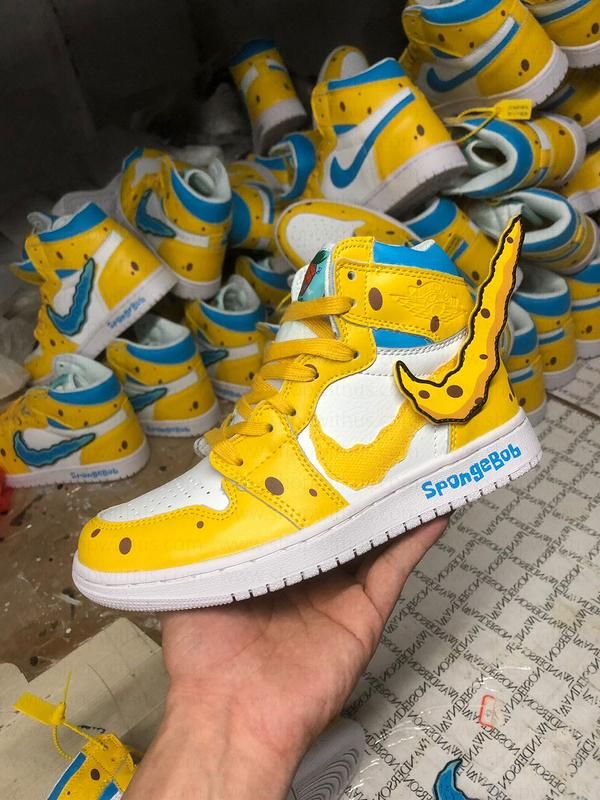 Air Jordan 1 AJ1 - Spongebob