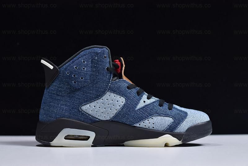 Air Jordan 6 AJ6 - Washed Denim