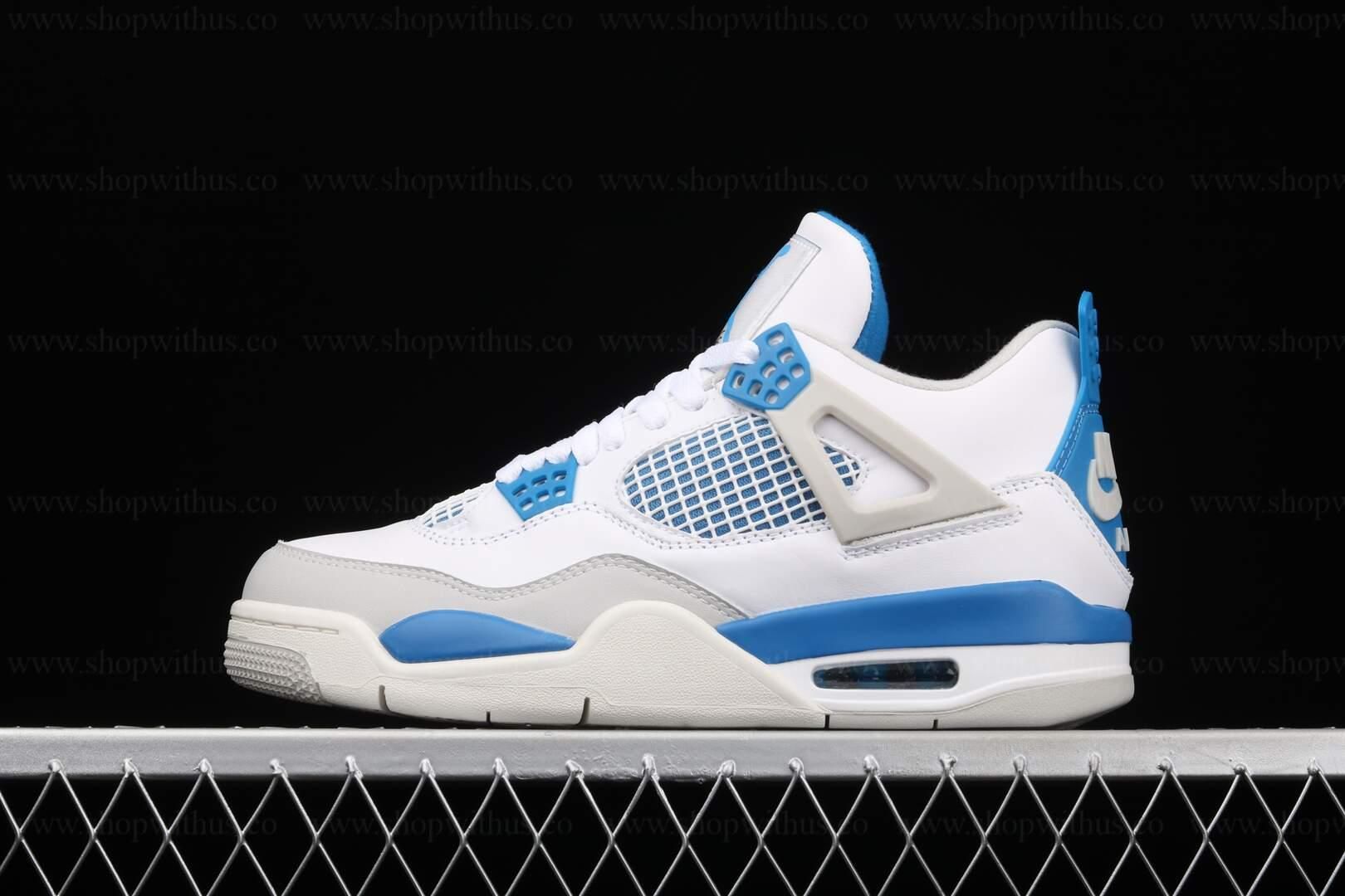 Air Jordan 4  AJ4 Retro - Military Blue