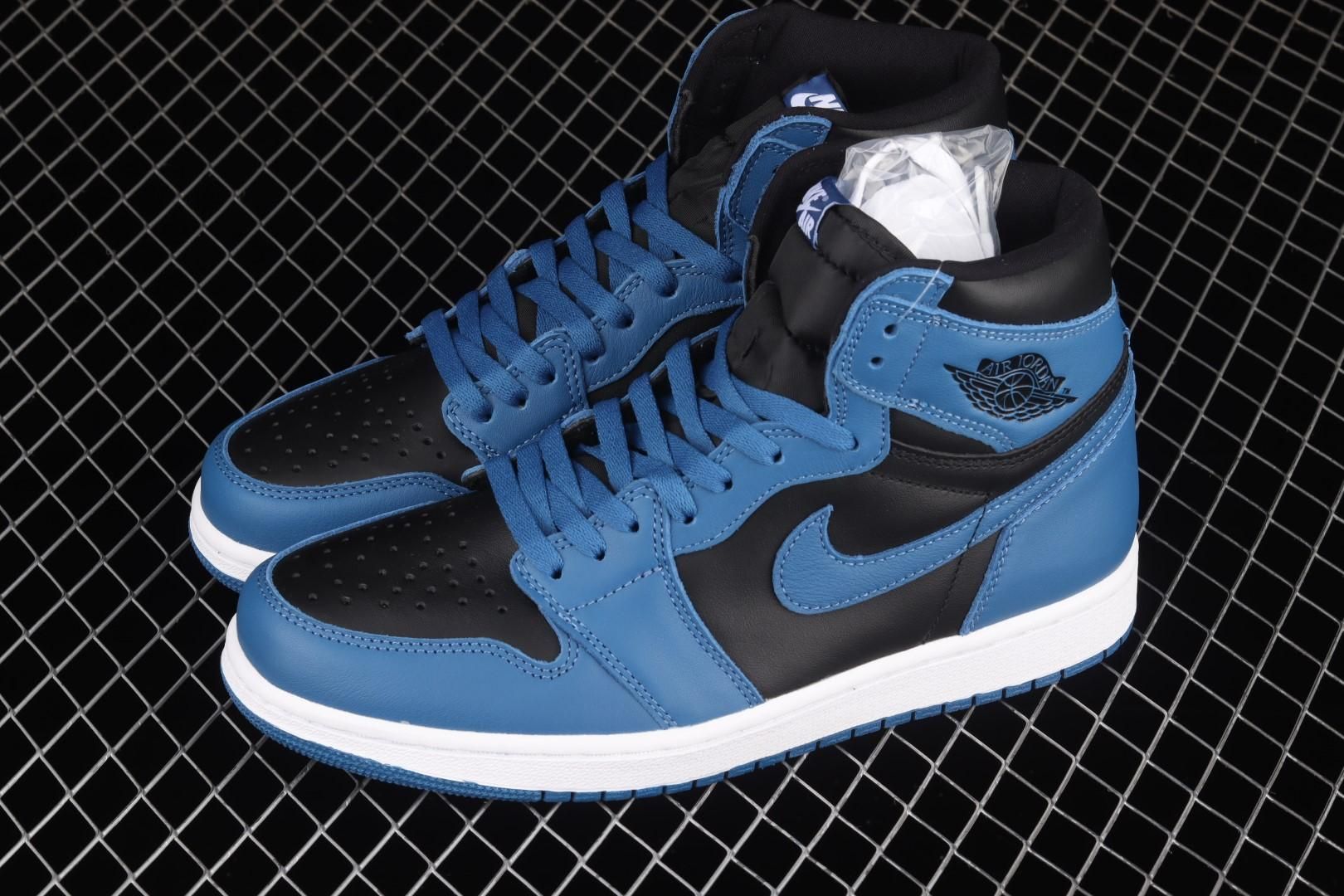 Air Jordan 1 AJ1 Retro High OG - Dark Marina Blue