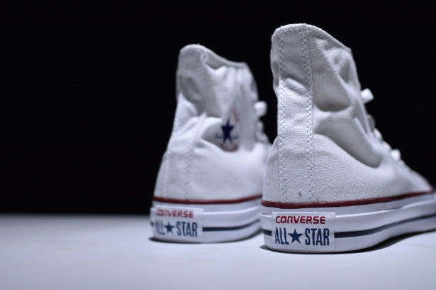 WMNS Converse Chuck Taylor All Star Basic Canvas Sneaker Hi - White