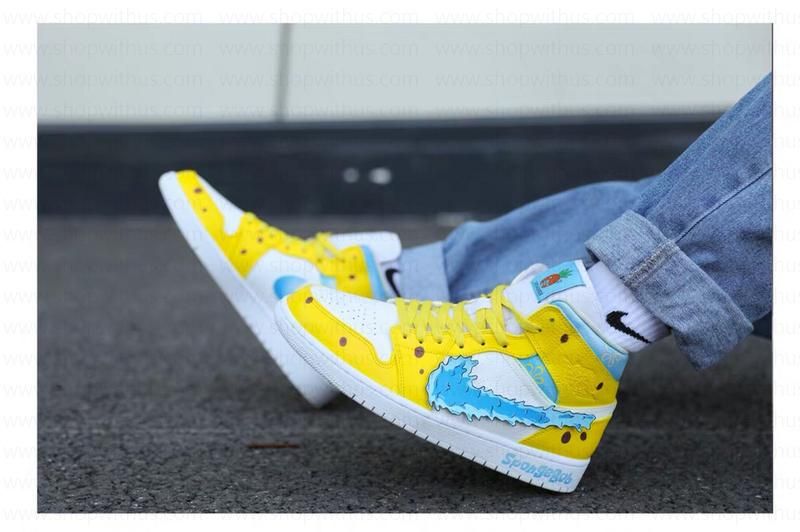 Air Jordan 1 AJ1 - Spongebob