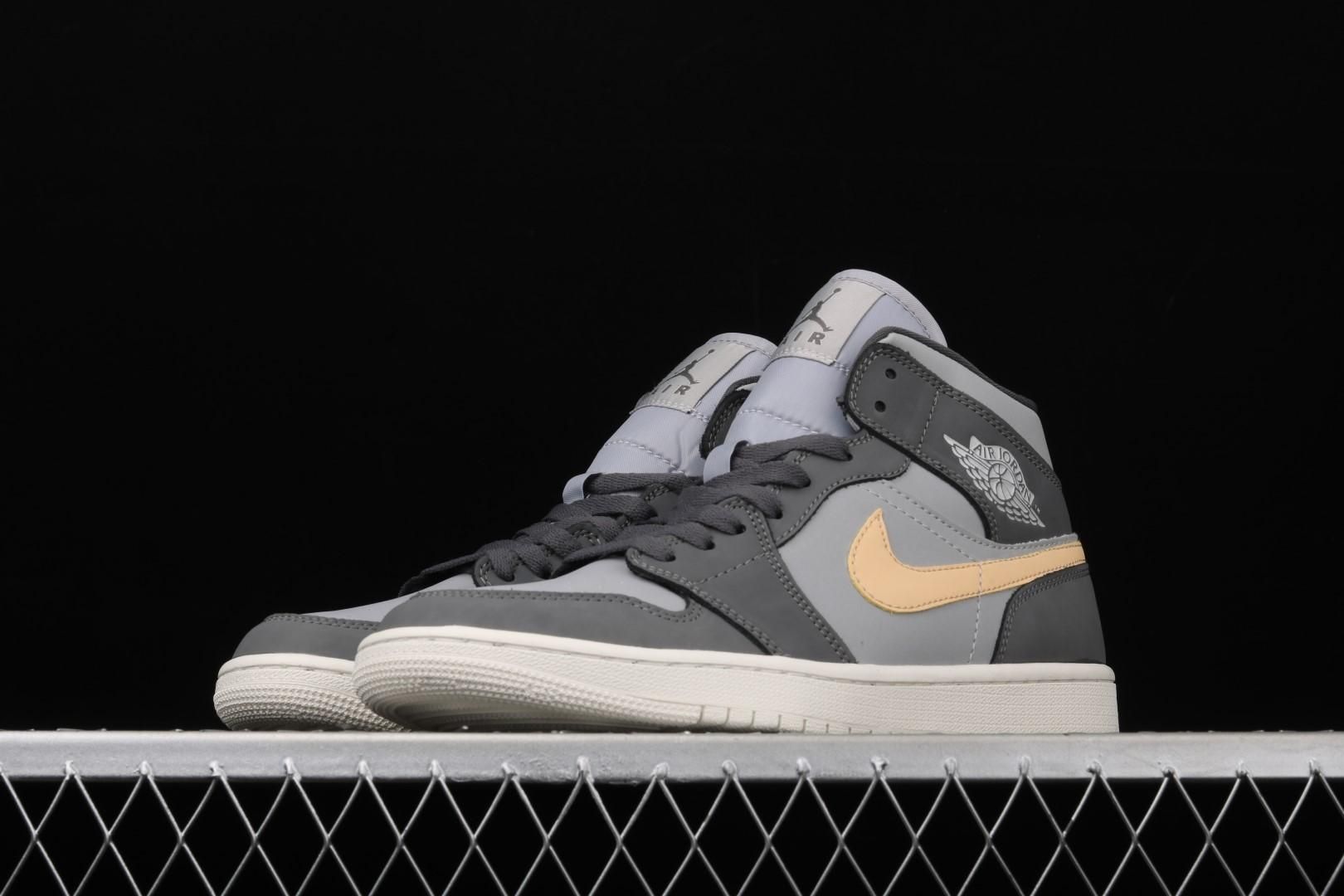 Air Jordan 1 AJ1 Mid - Grey Onyx