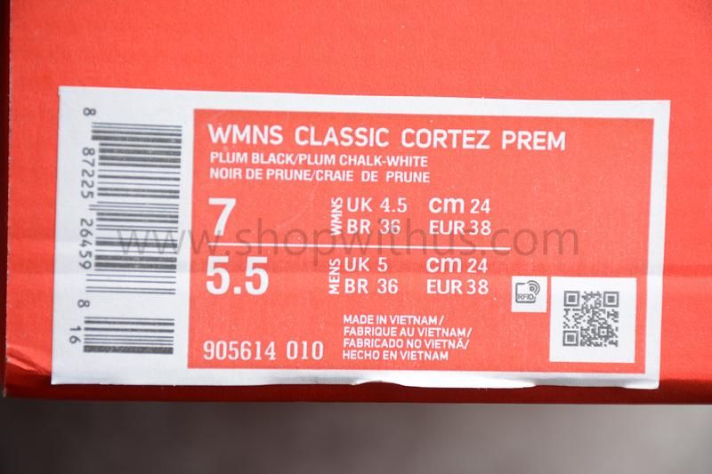 NikeClassic Cortez Premium - Black/Rose Gold