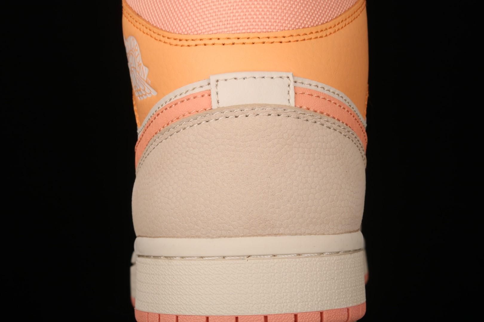 Air Jordan 1 AJ1 Mid - Apricot Orange